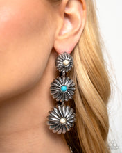 Load image into Gallery viewer, Palm Tree Promise White Earrings