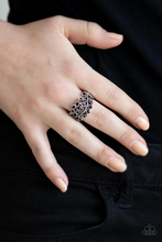 Load image into Gallery viewer, Bling Swing Purple Skinny Band Ring