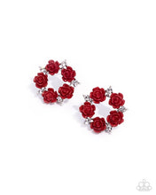 Load image into Gallery viewer, Grace Personified Red Post Earrings