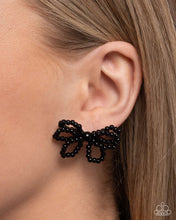 Load image into Gallery viewer, Opera Fanatic Black Post Earrings