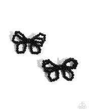 Load image into Gallery viewer, Opera Fanatic Black Post Earrings