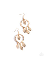 Load image into Gallery viewer, Leafy Landmark Gold Earrings
