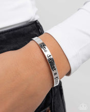 Load image into Gallery viewer, Day by Day Delight Silver Cuff Bracelet