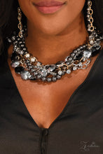 Load image into Gallery viewer, Unapologetic Black Zi Necklace 2018