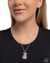 Load image into Gallery viewer, Cat Call White Necklace