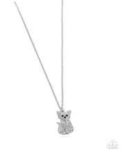 Load image into Gallery viewer, Cat Call White Necklace