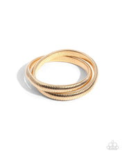 Load image into Gallery viewer, Sleek Specialty Gold Bracelet
