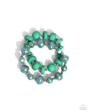 Load image into Gallery viewer, Shape Shifting Season Green Bracelet