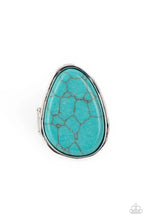Load image into Gallery viewer, Marble Mecca Blue Ring