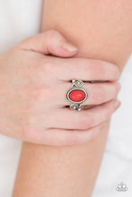 Load image into Gallery viewer, Cactus Creek Red Skinny Band Ring