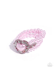 Load image into Gallery viewer, Lifelong Love Letter Pink Bracelet
