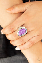 Load image into Gallery viewer, Mineral Mood Purple Ring