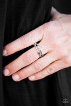 Load image into Gallery viewer, My Aim is True Red Skinny Band Ring