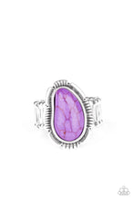 Load image into Gallery viewer, Mineral Mood Purple Ring