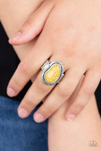 Load image into Gallery viewer, Mineral Mood Yellow Ring