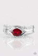 Load image into Gallery viewer, The Insider Red Skinny Band Ring