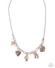 Load image into Gallery viewer, Fairytale FanfareRose Gold Necklace