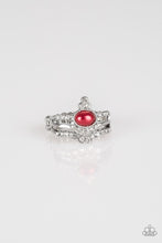 Load image into Gallery viewer, Timeless Tiaras Red Skinny Band Ring