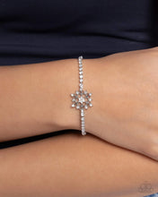 Load image into Gallery viewer, Snow Angel Shimmer White Bracelet
