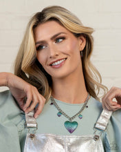 Load image into Gallery viewer, For the Most Heart Purple Necklace