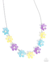 Load image into Gallery viewer, Floral Revival Purple Necklace