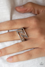Load image into Gallery viewer, 5th Avenue Flash Silver Skinny Band Ring