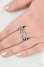 Load image into Gallery viewer, A Square Deal Silver Skinny Band Ring