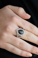 Load image into Gallery viewer, Debutante Dream Silver Skinny Band Ring