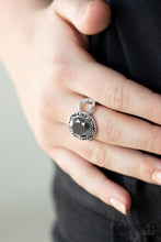 Load image into Gallery viewer, It's Gonna Glow Silver Skinny Band Ring