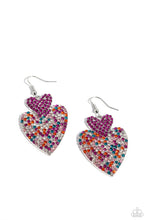 Load image into Gallery viewer, Flirting Flourish Pink Earring