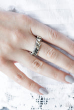 Load image into Gallery viewer, Money Hungry Silver Skinny Band Ring