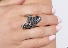 Load image into Gallery viewer, Motivated Musings Silver Skinny Band Ring
