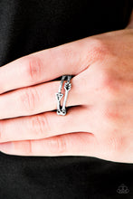 Load image into Gallery viewer, My Aim is True Silver Skinny Band Ring
