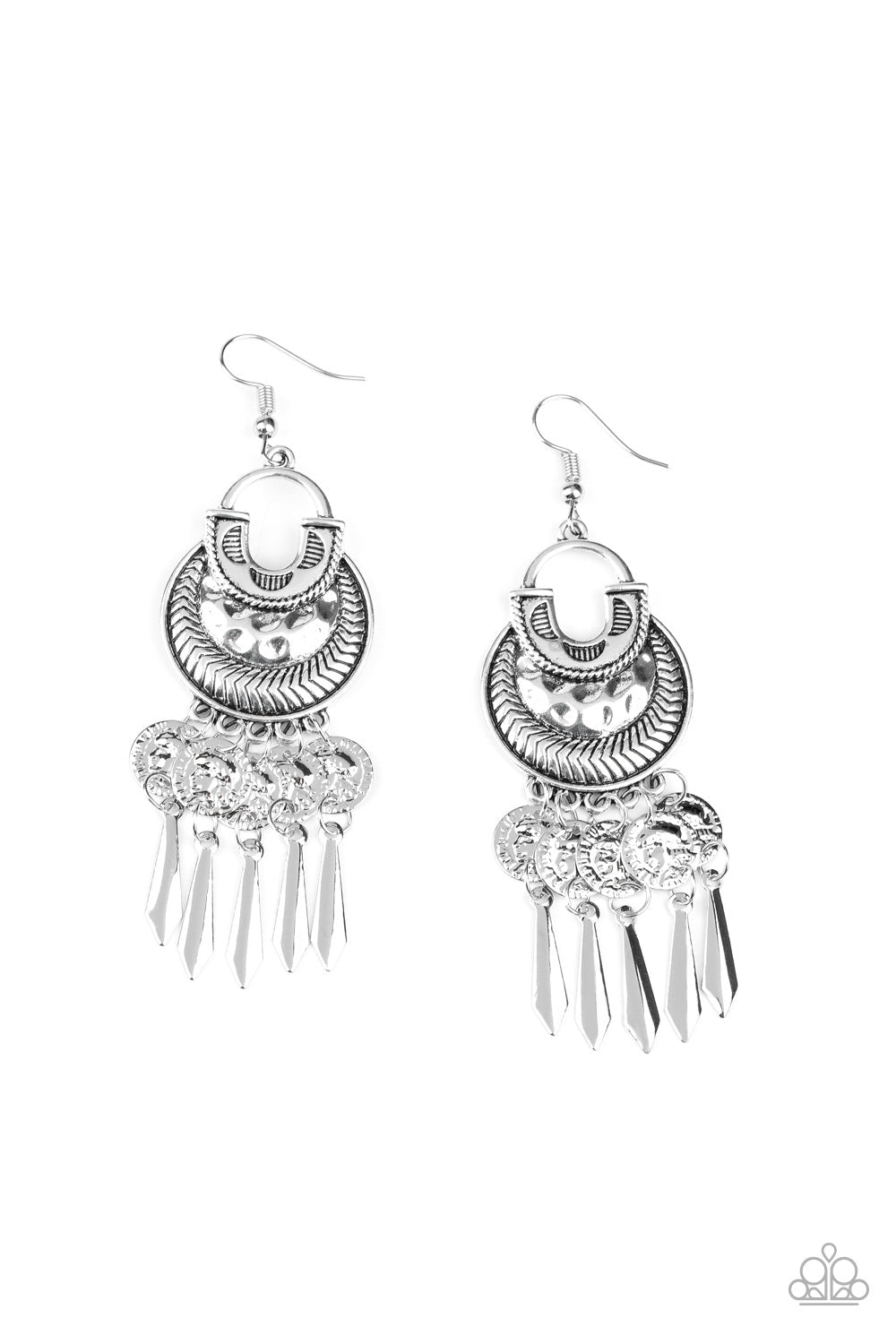 Give Me Liberty Silver Earrings
