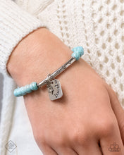 Load image into Gallery viewer, Rustic Reminder Blue Bracelet