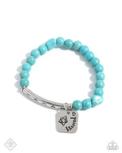 Load image into Gallery viewer, Rustic Reminder Blue Bracelet