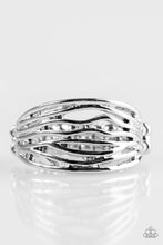 Load image into Gallery viewer, Rip Current Silver Skinny Band Ring