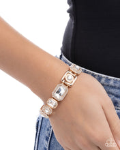 Load image into Gallery viewer, Striking Shimmer Gold Bracelet
