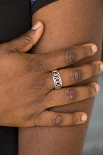 Load image into Gallery viewer, Street Cred Silver Skinny Band Ring