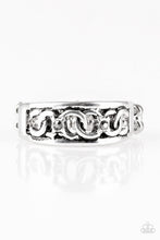 Load image into Gallery viewer, Street Cred Silver Skinny Band Ring