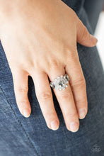 Load image into Gallery viewer, The Princess and The FROND  Silver Skinny Band Ring