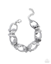 Load image into Gallery viewer, Fluttering Fabrication Silver Bracelet