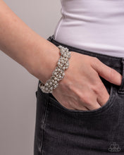 Load image into Gallery viewer, Were you dazzled? White Bracelet