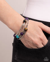 Load image into Gallery viewer, From Start to Finish Purple Coil Bracelet