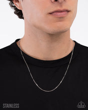 Load image into Gallery viewer, No Drama Silver Men’s Necklace
