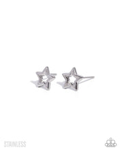Load image into Gallery viewer, Stellar Solo Silver Earrings