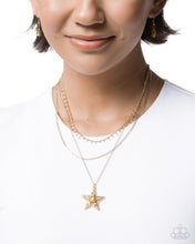 Load image into Gallery viewer, Celestial Compliment Yellow Necklace