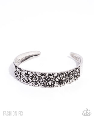 Abundantly Antiqued Silver Bracelet