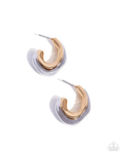 Load image into Gallery viewer, Metallic Multicolored Multi Hoop Earrings