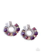 Load image into Gallery viewer, Courteous Chic Purple Earrings